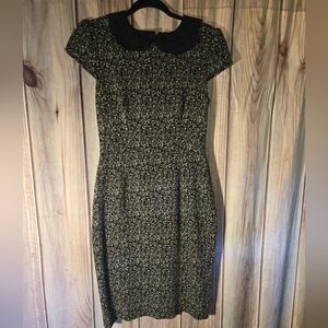 Betsy Johnson Bodycon Collar Dress